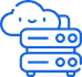 hosting server cloud icon